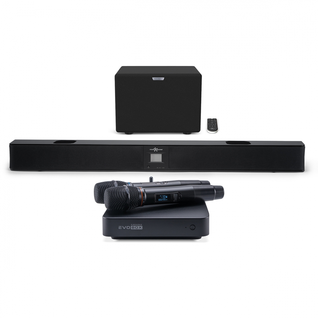 караоке-комплект EVOBOX Plus + EvoSound Bar (саундбар с караоке) в Сахалинской области