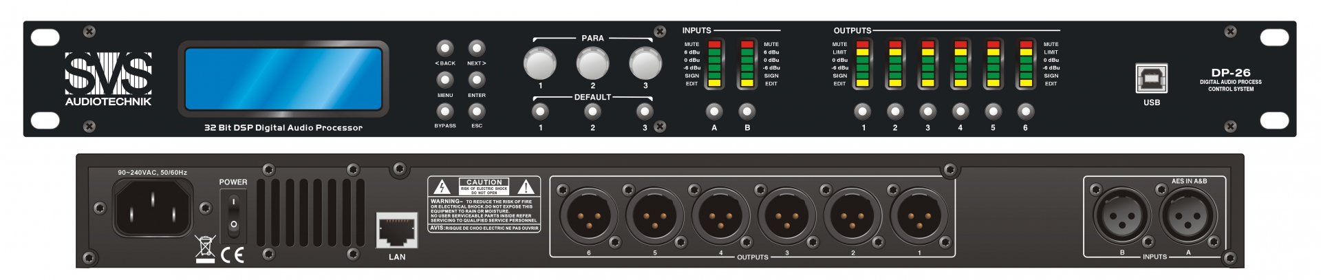 SVS Audiotechnik DP-26 Цифровой процессор: 2 входа 6 выходов в Сахалинской области
