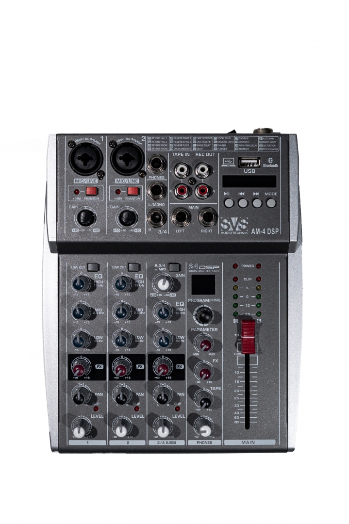 SVS Audiotechnik mixers AM-4 DSP Аналоговый микшерный пульт, 4-канала в Сахалинской области