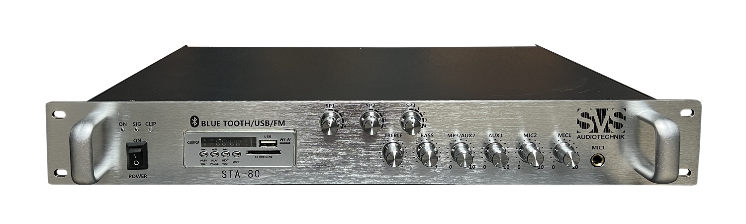SVS Audiotechnik STA-80 Микшер-усилитель для систем Public Address в Сахалинской области